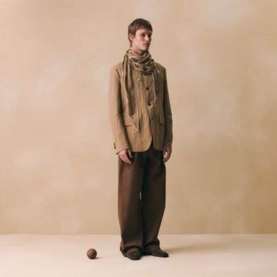 ロザンジュ - メンズ シルクマフラー＆カシミヤストール | Hermès